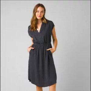 Prana Lavendar Bay Dress (XL / Coal)